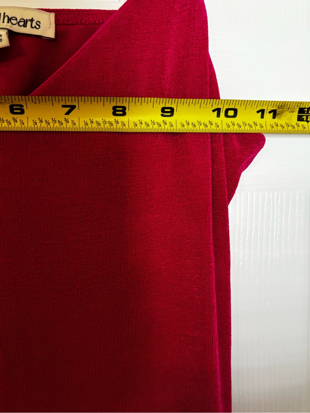 Fuchsia Maxi Slip Dress with Spaghetti Straps - Picture 4 of 7